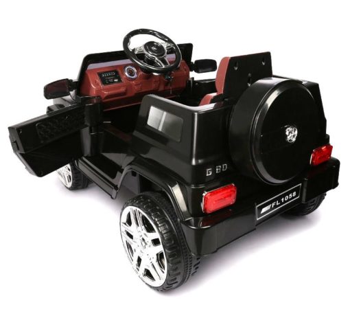 Elektro Kinderfahrzeug Kinderauto Jeep 12V Schwarz für Kinder ab 2 Jahre Groß-2