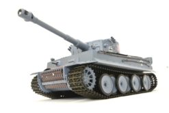 ferngesteuerter panzer schuss heng long tank german tiger 1 upgrade version 6.0 metallgetriebe -1