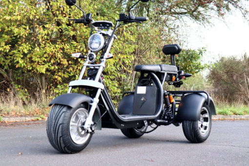 elektro scooter trike coco bike schwarz 1