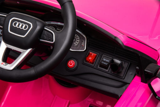 elektroauto kinderfahrzeug audi rs8q pink 6